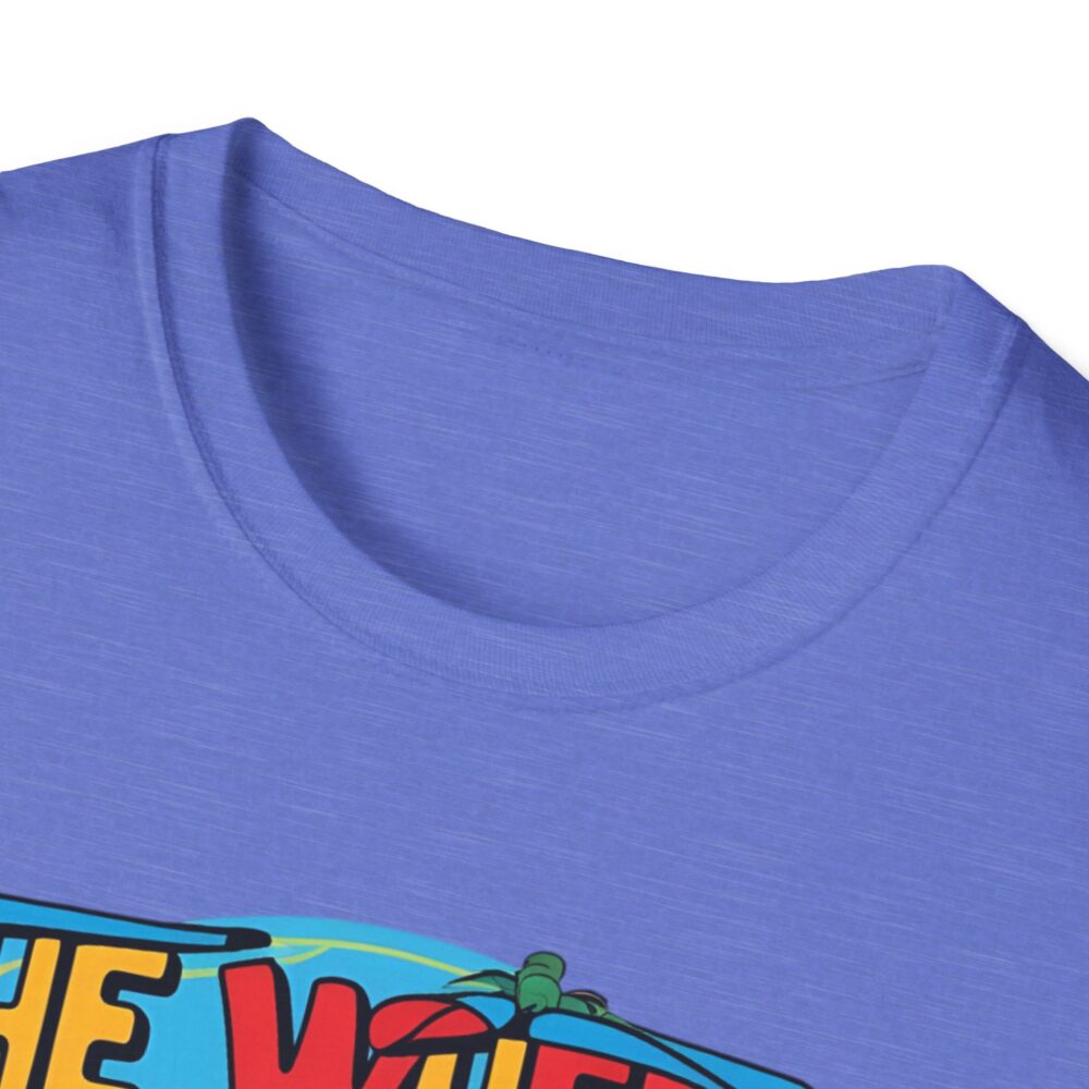 Wheels on the Bus Go Round and Round - Unisex Soft Style T-Shirt - Image 39