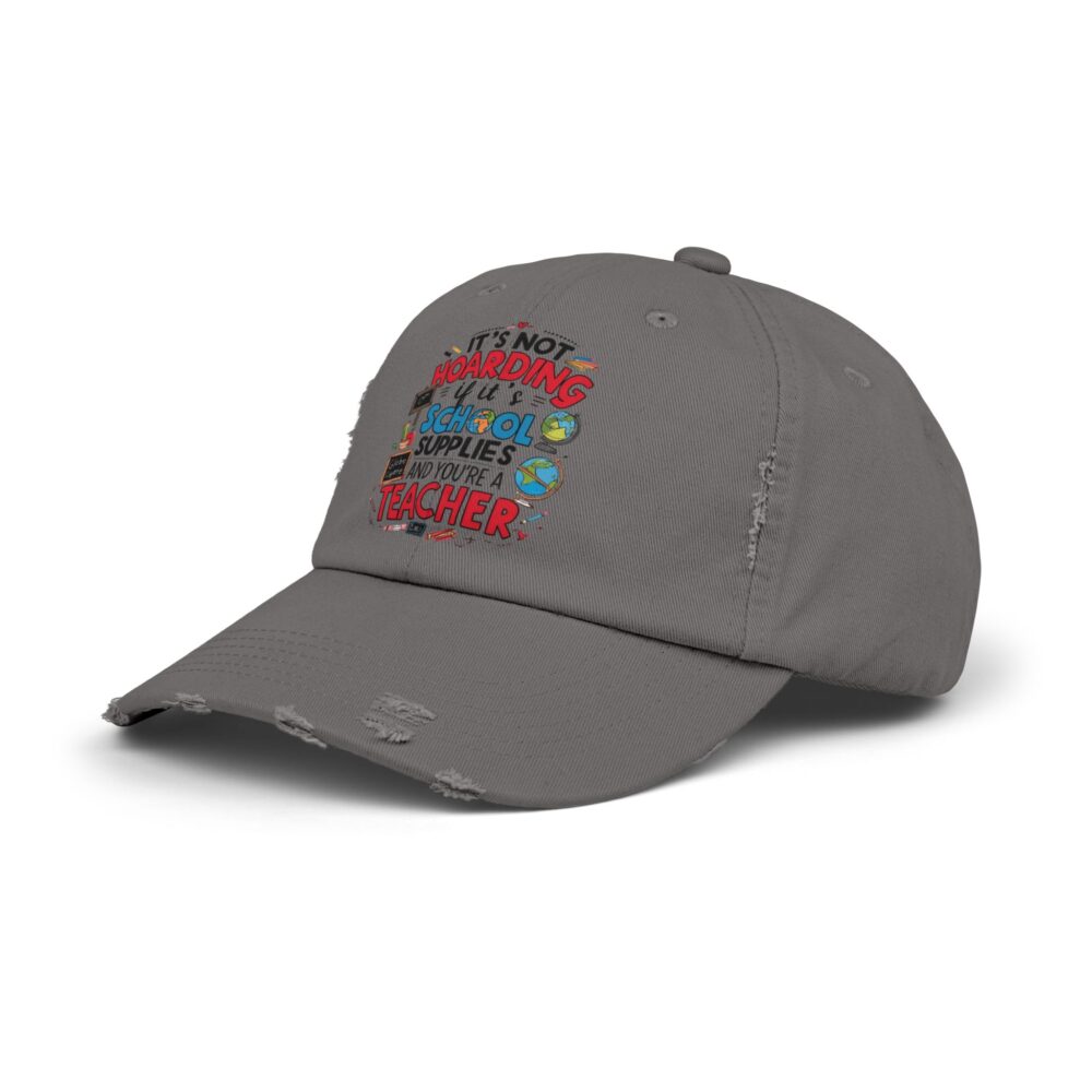 It's Not Hoarding if It's School Supplies... - Unisex Adjustable Baseball Cap - Image 14
