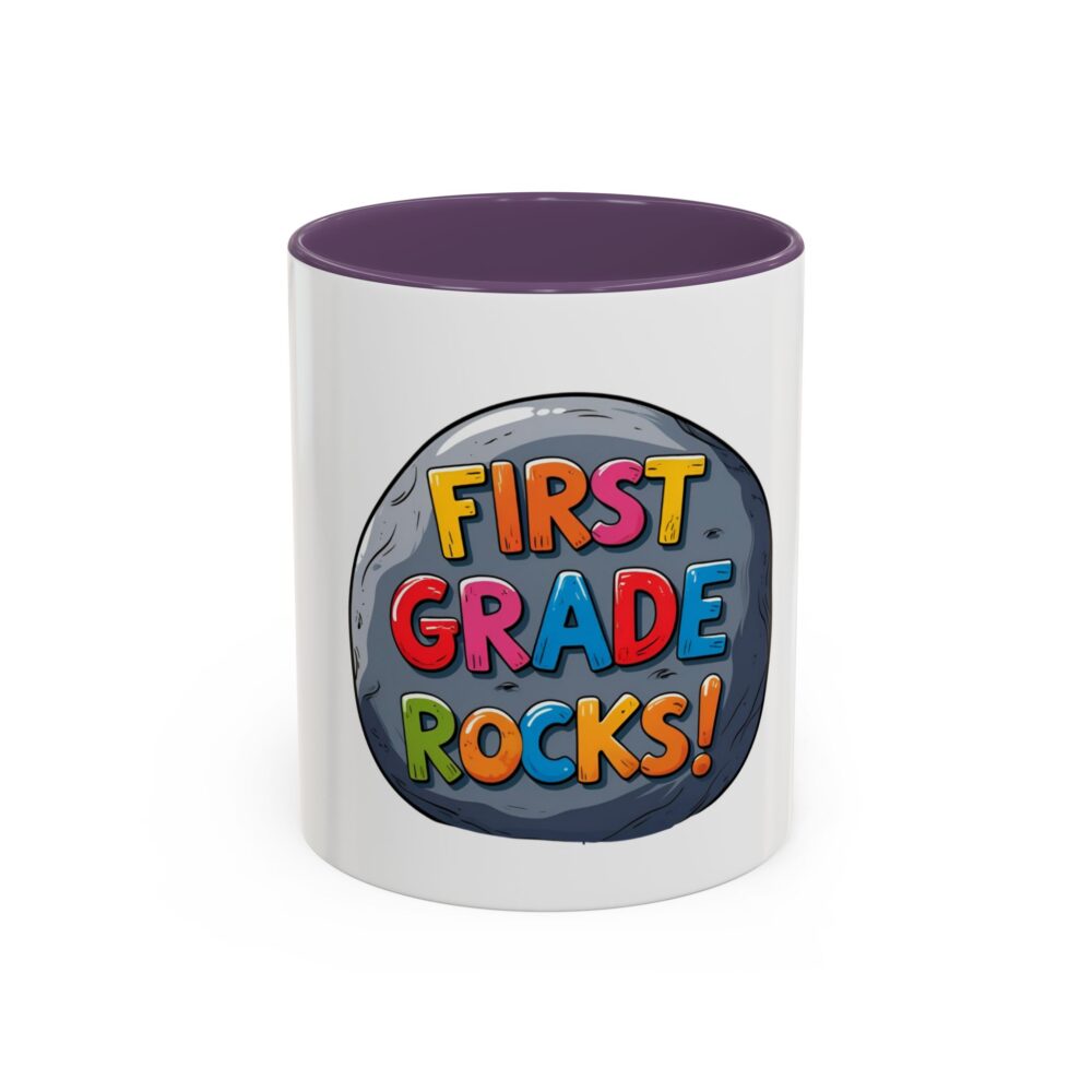 First Grade Rocks - Coffee Mug - Image 45