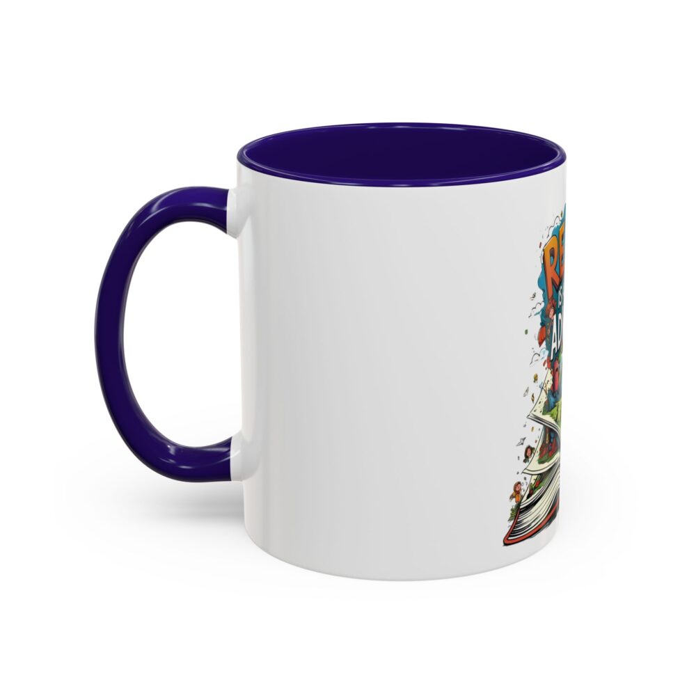Reading is a Ticket to Adventure - Colorful Mugs (11oz, 15oz) - Image 8