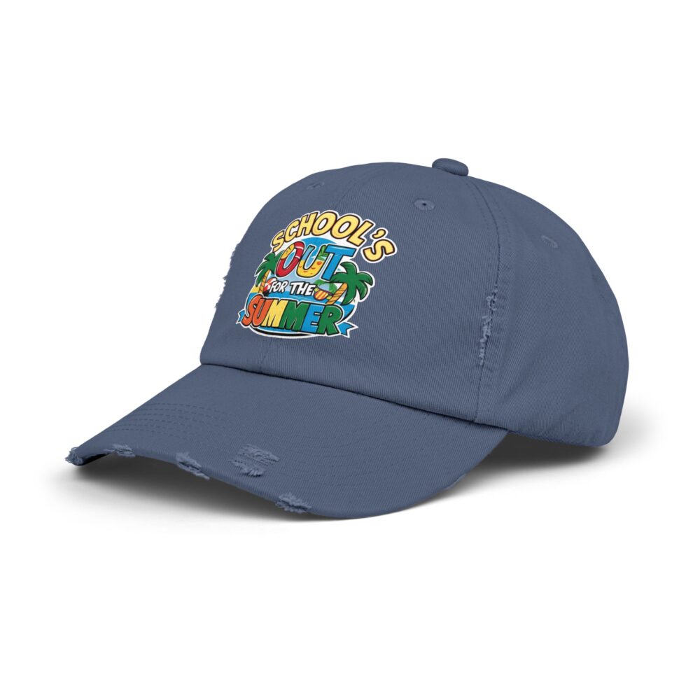 School's Out - Fun Summer Hat, Unisex Adjustable Baseball Cap - Image 18
