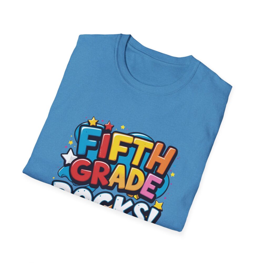 Fifth Grade Rocks - Unisex Soft style T-Shirt - Image 24