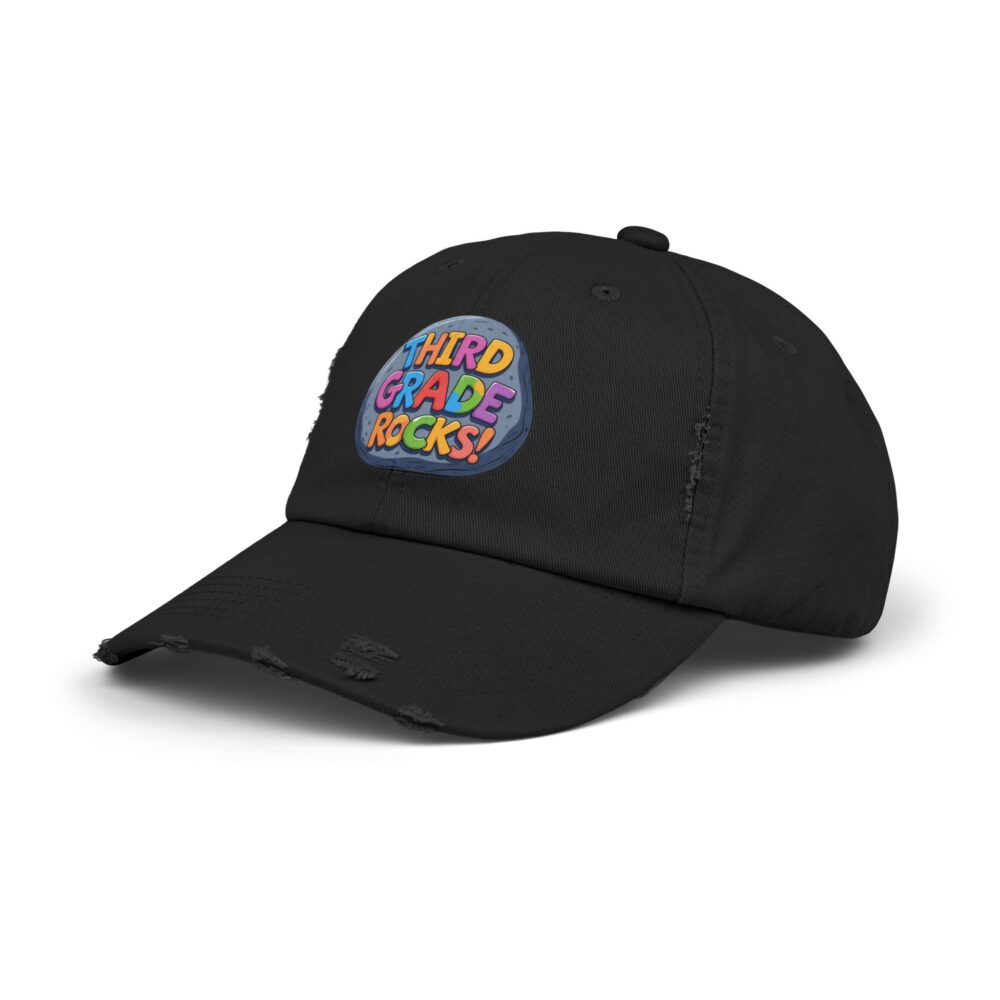 Third Grade Rocks, Unisex Adjustable Baseball Cap - Image 2