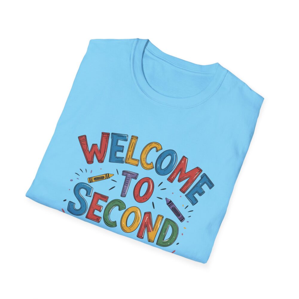 Welcome to Second Grade - Unisex Soft style T-Shirt - Image 28
