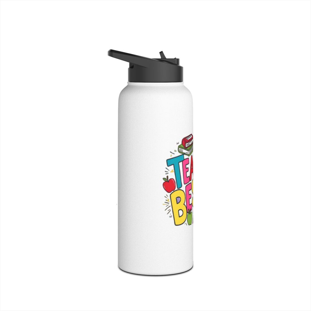 Teacher Besties - Stainless Steel Water Bottle - Image 11