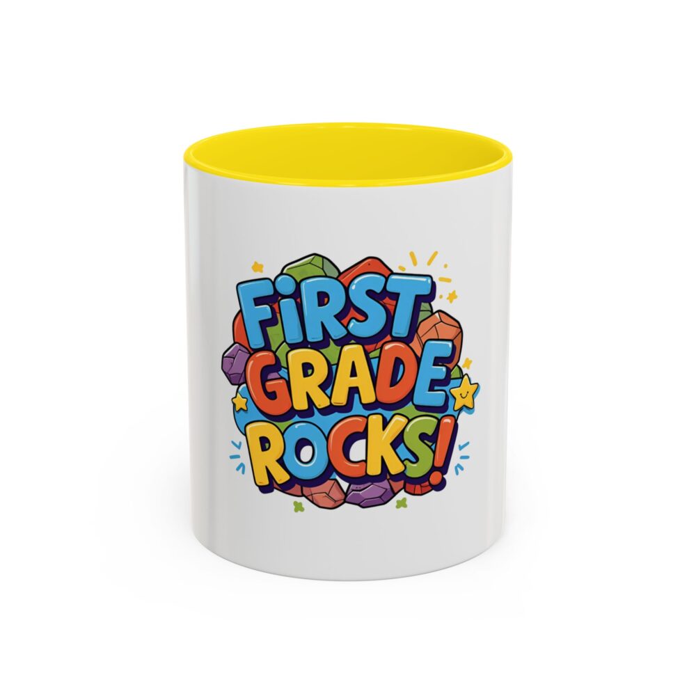 First Grade Rocks - Coffee Mug - Image 49
