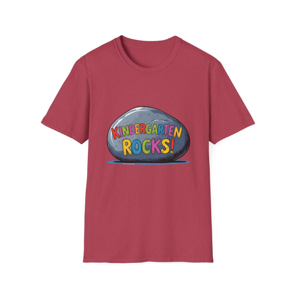 Kindergarten Rocks - Unisex Soft style T-Shirt - Image 57