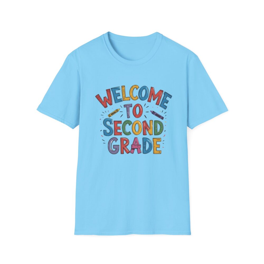 Welcome to Second Grade - Unisex Soft style T-Shirt - Image 25