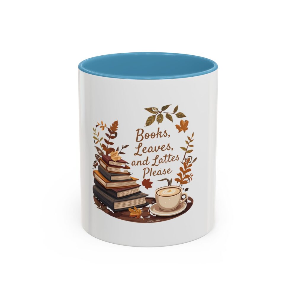 Books, Leaves, and Lattes Please - Coffee Mug - Image 33