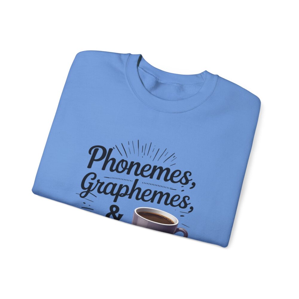 Caffeine & Phonemes Crewneck Sweatshirt | - Image 23