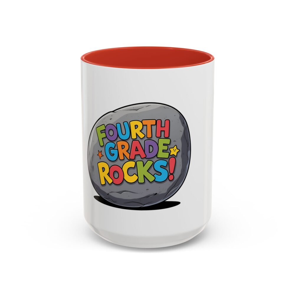 Fourth Grade Rocks - Coffee Mug - Image 29