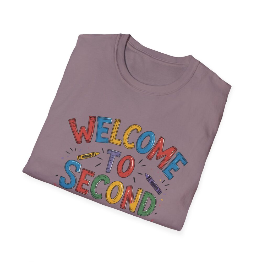 Welcome to Second Grade - Unisex Soft style T-Shirt - Image 52