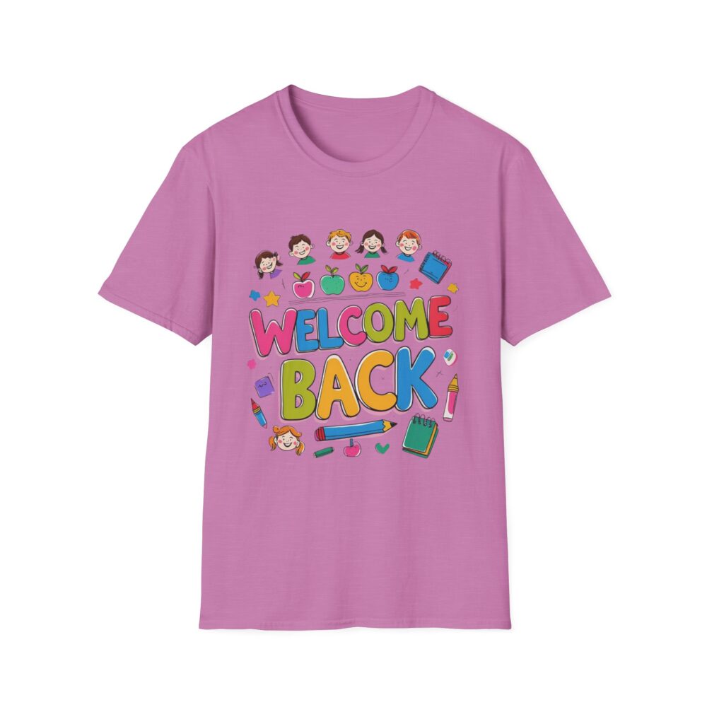 Welcome Back - Unisex Soft style T-Shirt - Image 45