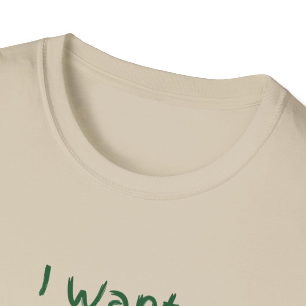 I Want to Be a Schwa! It's Never Stressed! - Unisex Soft Style T-Shirt - Image 7