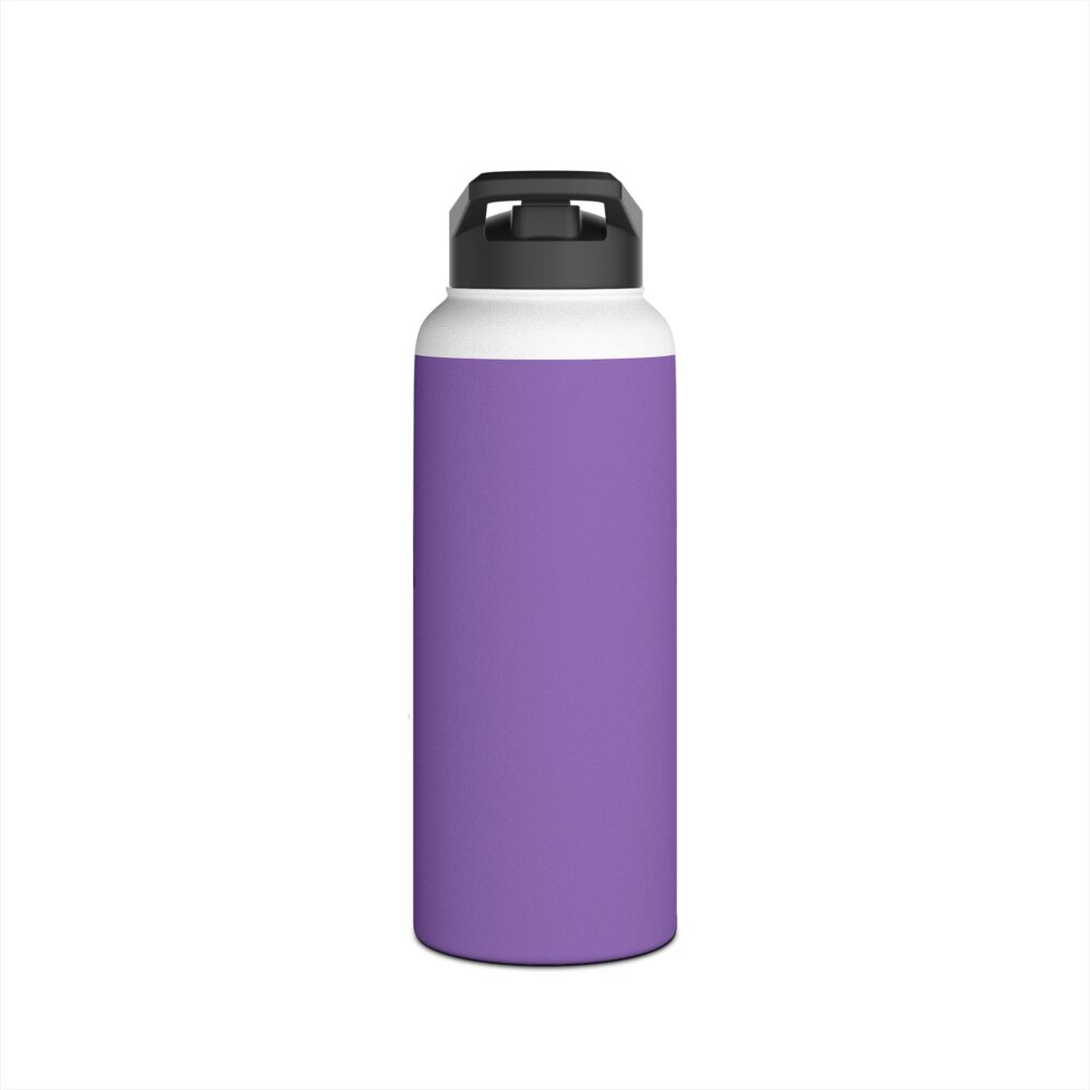 Literacy is My Jam (Purple) - Stainless Steel Water Bottle - Image 10