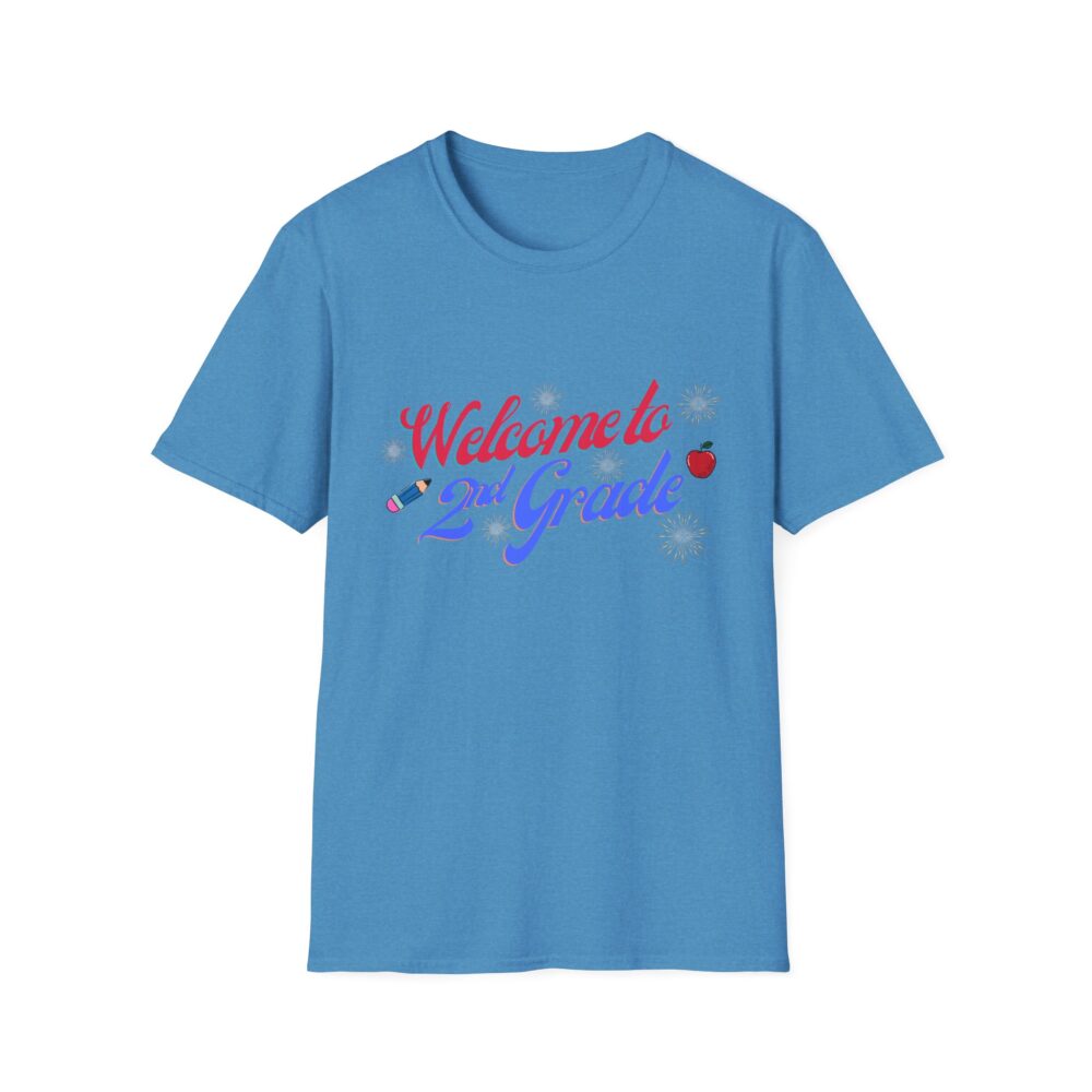 Welcome to 2nd Grade - Unisex Soft style T-Shirt - Image 21