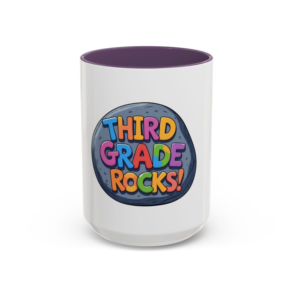 Third Grade Rocks - Coffee Mug - Image 57