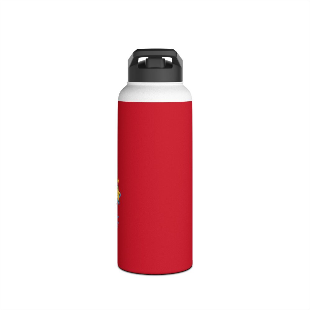 First Grade Rocks (red) - Stainless Steel Water Bottle - Image 10