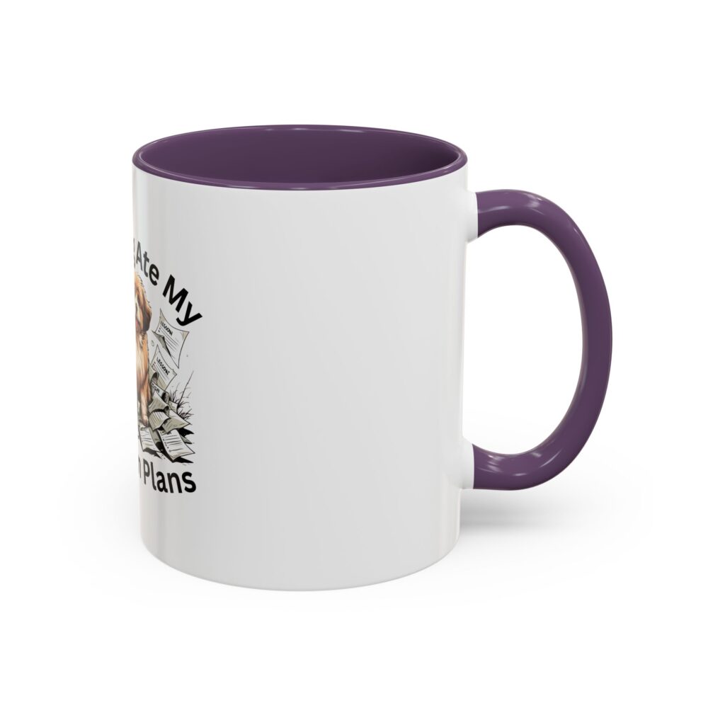 My Dog Ate My Lesson Plans - Coffee Mug - Image 46
