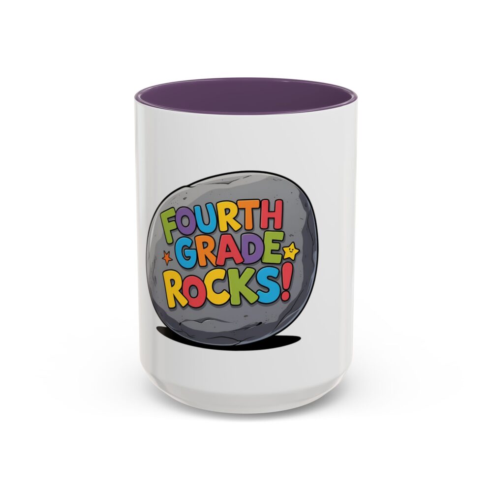 Fourth Grade Rocks - Coffee Mug - Image 57