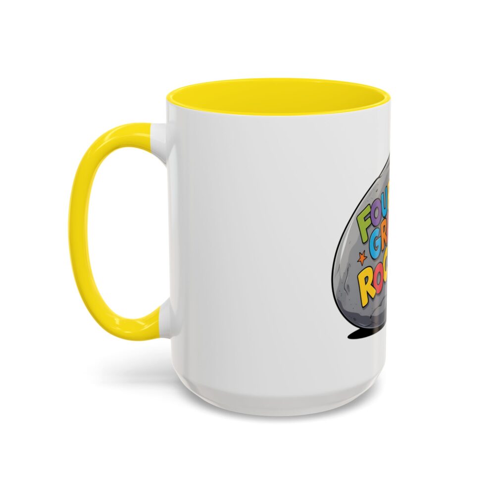 Fourth Grade Rocks - Coffee Mug - Image 63