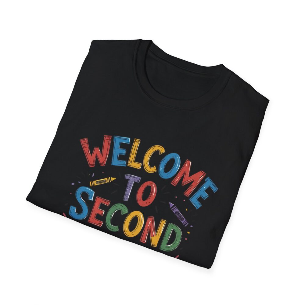 Welcome to Second Grade - Unisex Soft style T-Shirt - Image 8