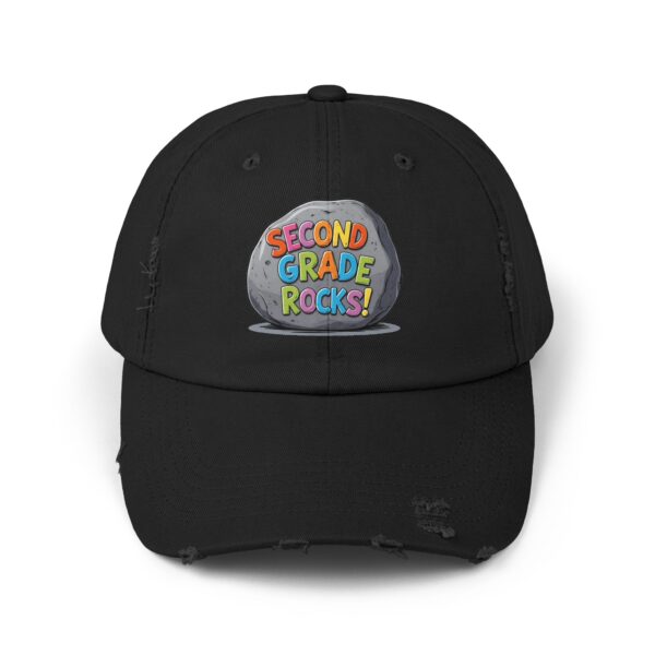 Second Grade Rocks, Unisex Adjustable Baseball Cap