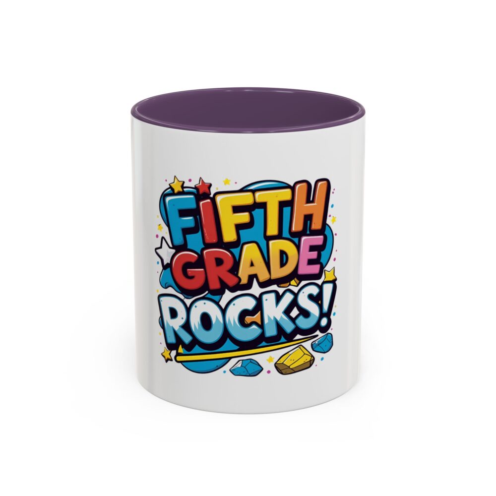 Fifth Grade Rocks - Coffee Mug - Image 45