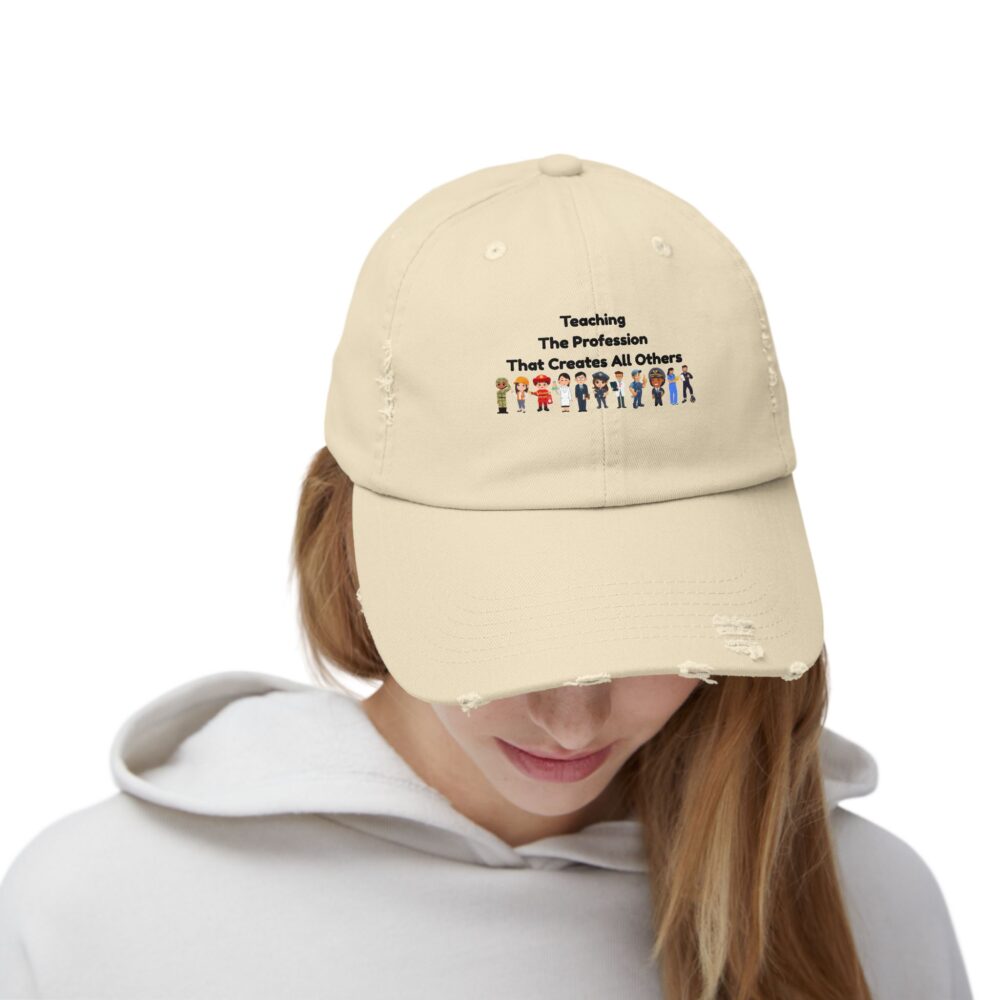Teaching The Profession That Creates All Others-Unisex Adjustable Baseball Cap - Image 4