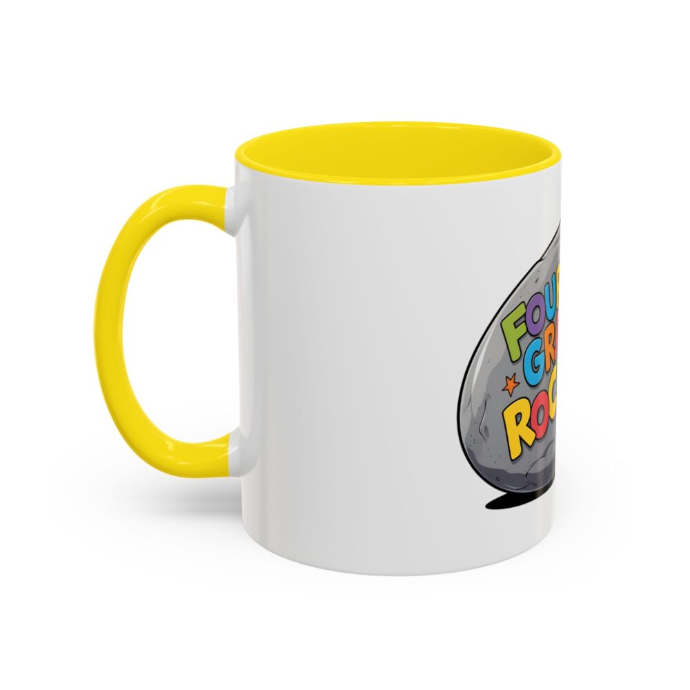 Fourth Grade Rocks - Coffee Mug - Image 51