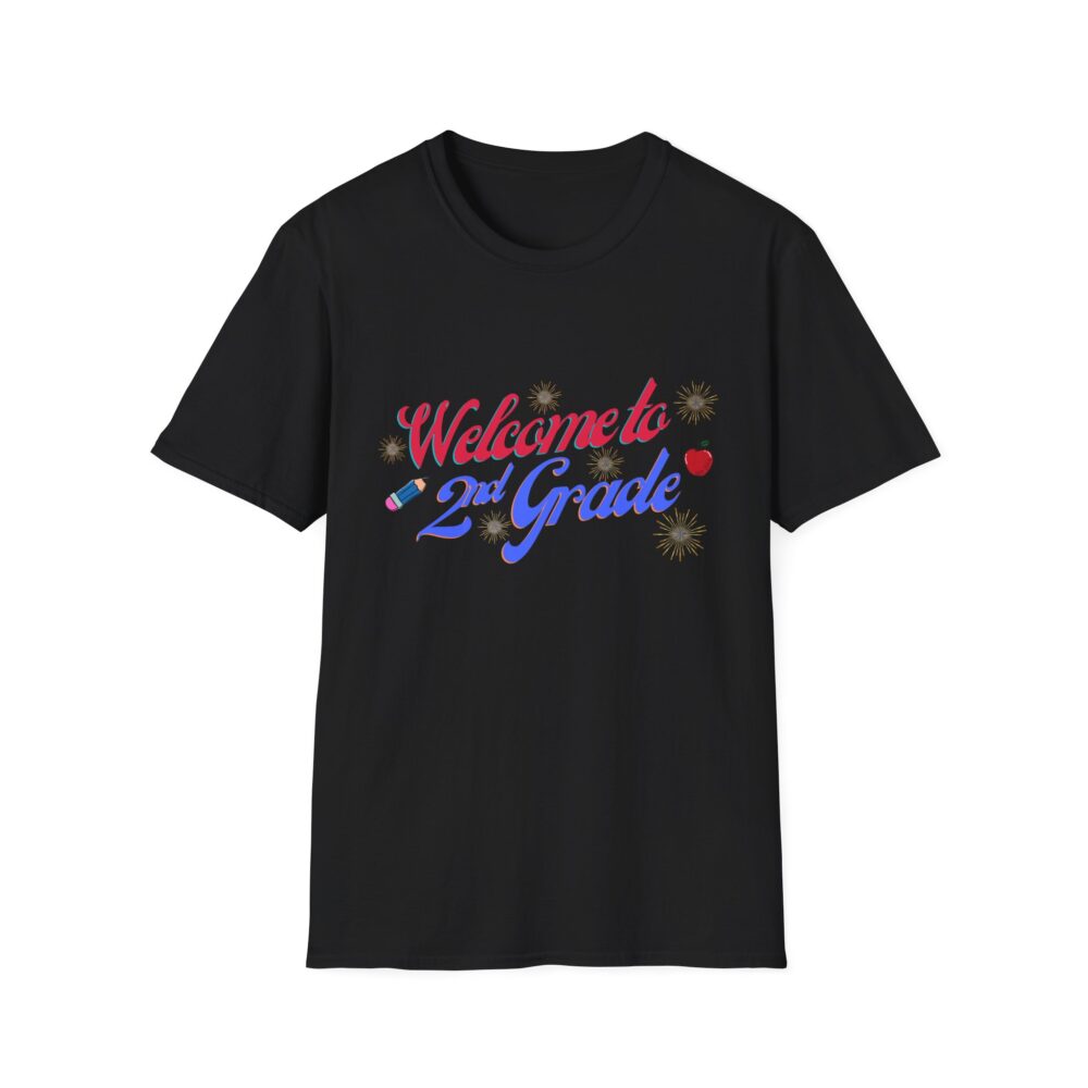 Welcome to 2nd Grade - Unisex Soft style T-Shirt - Image 5