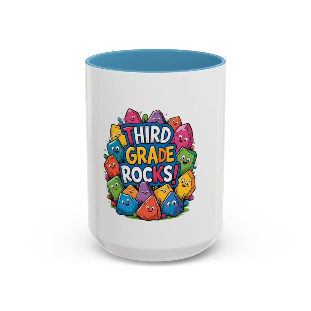 Third Grade Rocks - Coffee Mug - Image 37