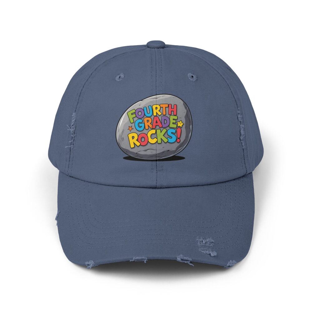 Fourth Grade Rocks, Unisex Adjustable Baseball Cap - Image 17