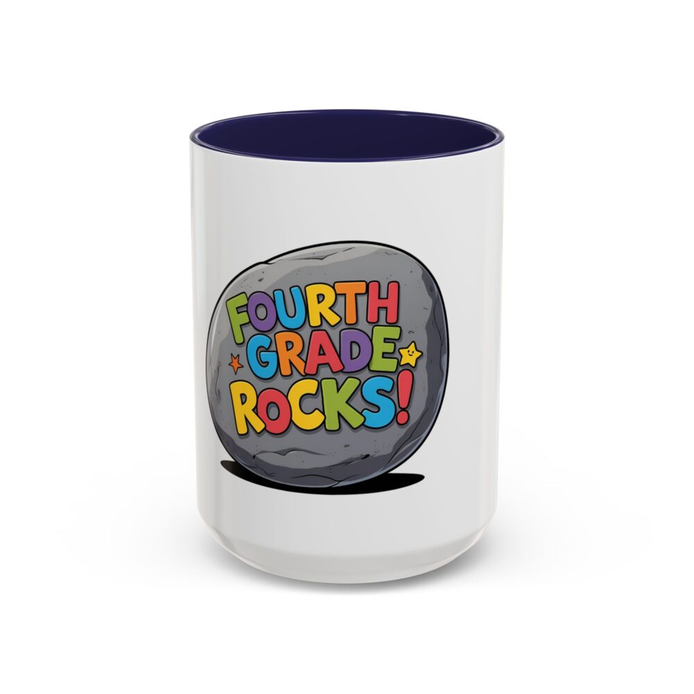 Fourth Grade Rocks - Coffee Mug - Image 21
