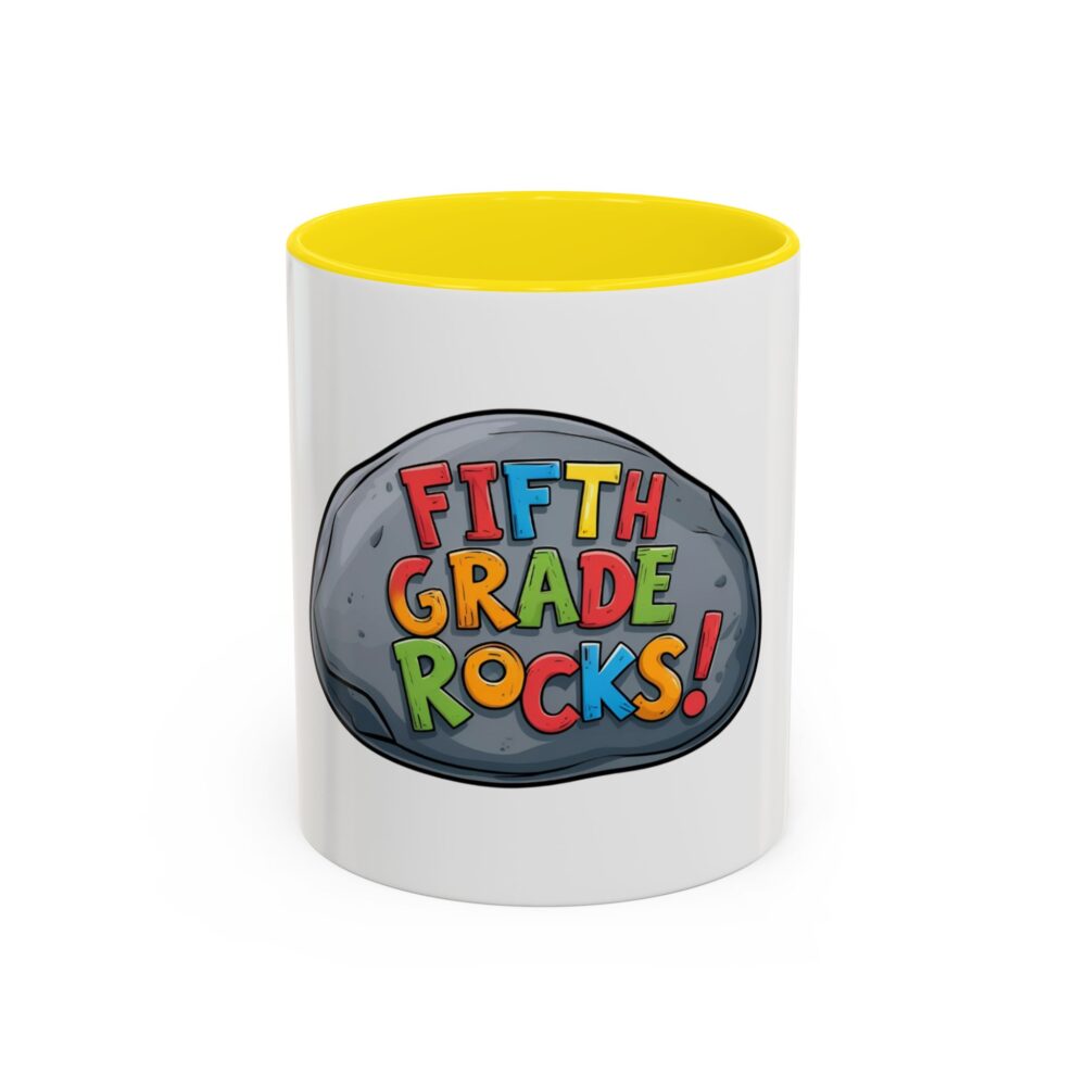 Fifth Grade Rocks - Coffee Mug - Image 49