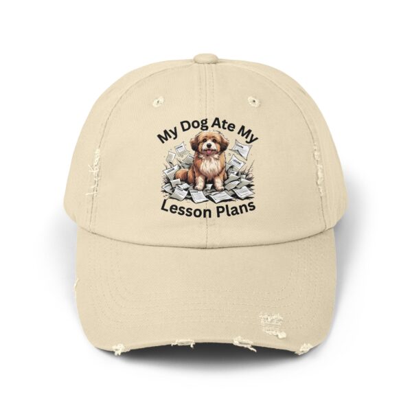 My Dog Ate My Lesson Plans, Unisex Adjustable Baseball Cap