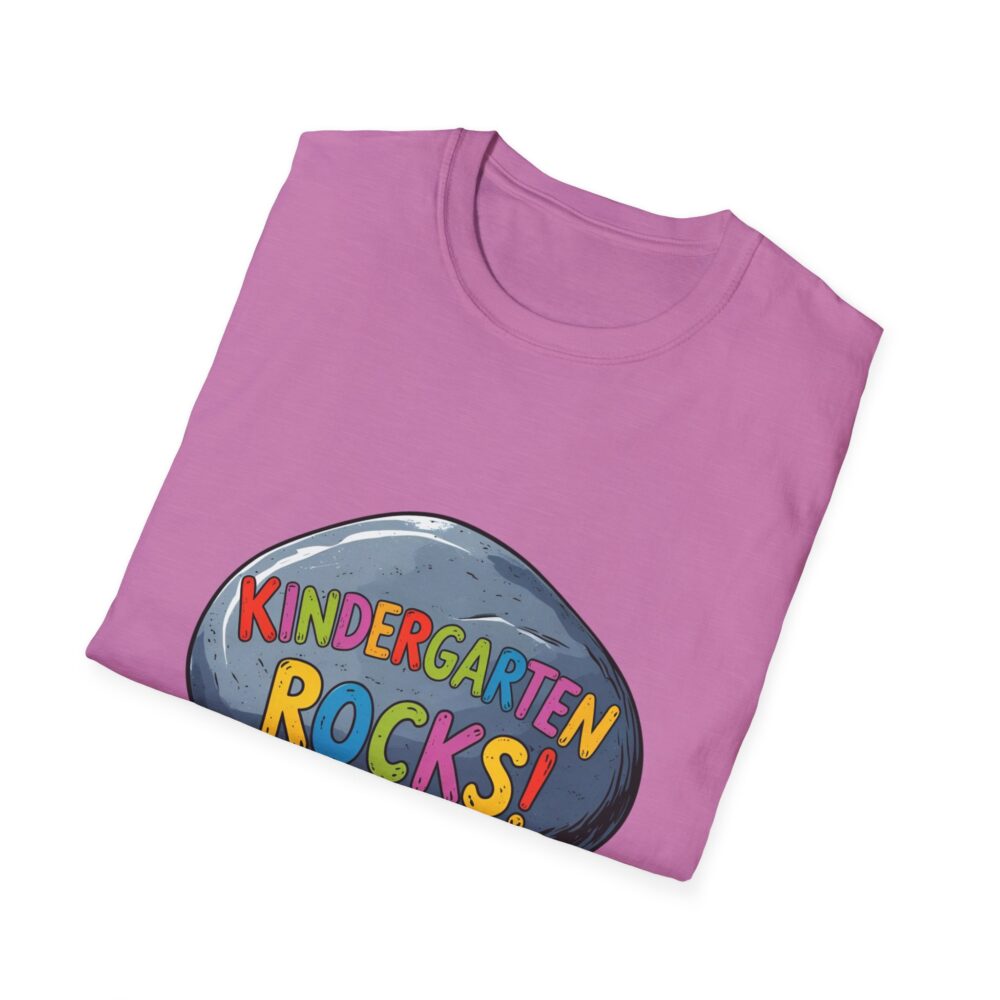 Kindergarten Rocks - Unisex Soft style T-Shirt - Image 48