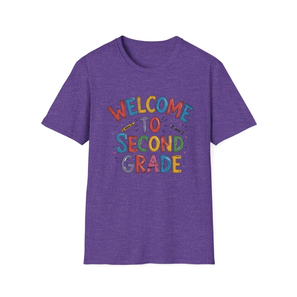 Welcome to Second Grade - Unisex Soft style T-Shirt - Image 41