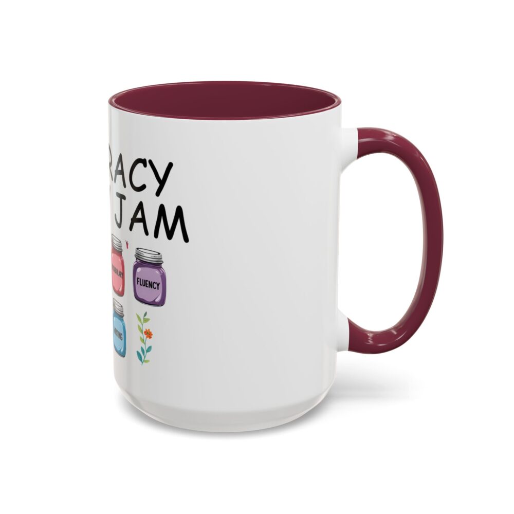 Literacy is My Jam - Colorful Mugs (11oz, 15oz) - Image 42