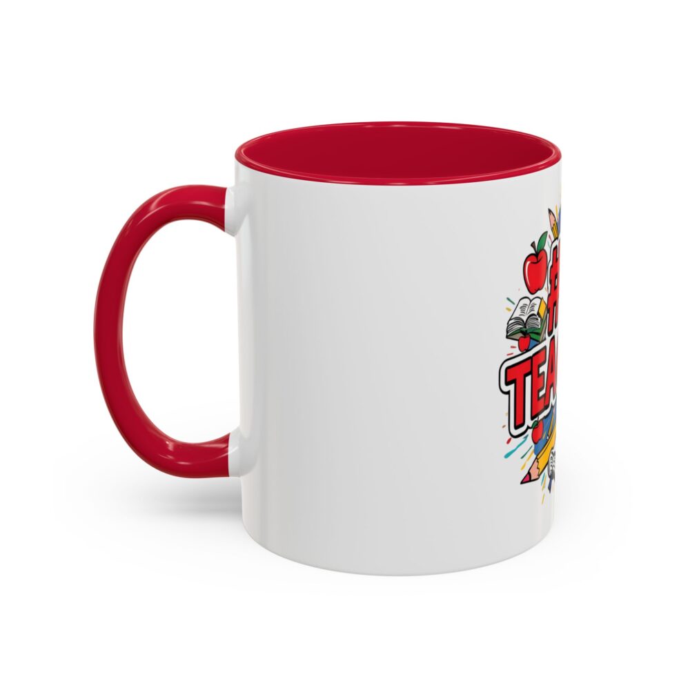 #1 Teacher - Colorful Mugs (11oz, 15oz) - Image 28