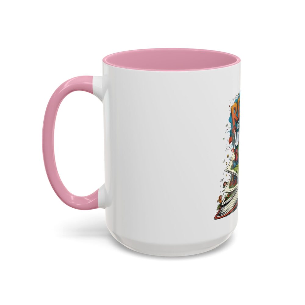 Reading is a Ticket to Adventure - Colorful Mugs (11oz, 15oz) - Image 52