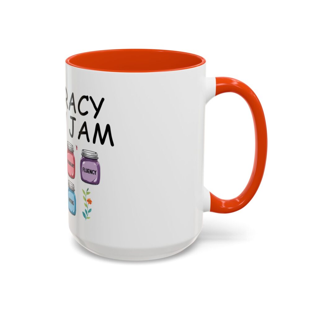 Literacy is My Jam - Colorful Mugs (11oz, 15oz) - Image 46