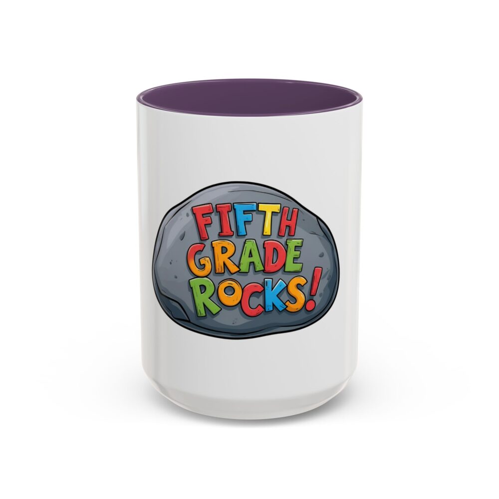 Fifth Grade Rocks - Coffee Mug - Image 57