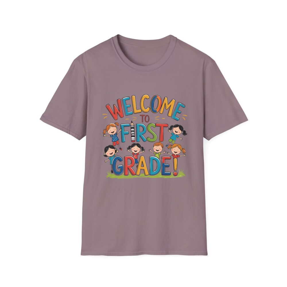 Welcome to First Grade - Unisex Soft style T-Shirt - Image 49