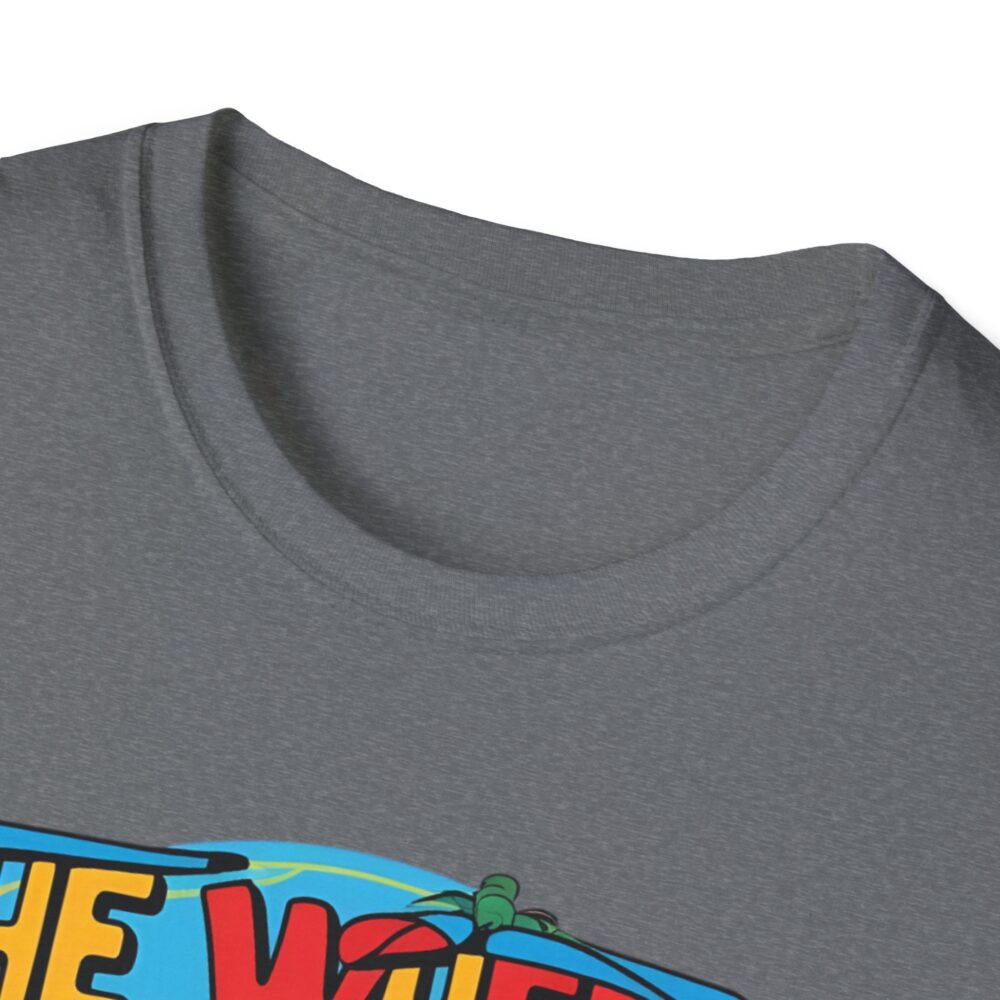 Wheels on the Bus Go Round and Round - Unisex Soft Style T-Shirt - Image 23
