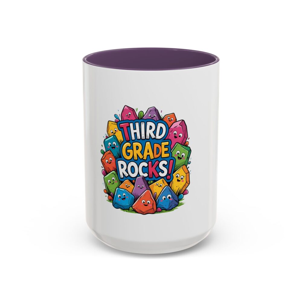 Third Grade Rocks - Coffee Mug - Image 57