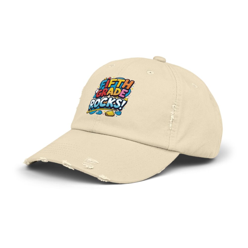 Fifth Grade Rocks, Unisex Adjustable Baseball Cap - Image 6