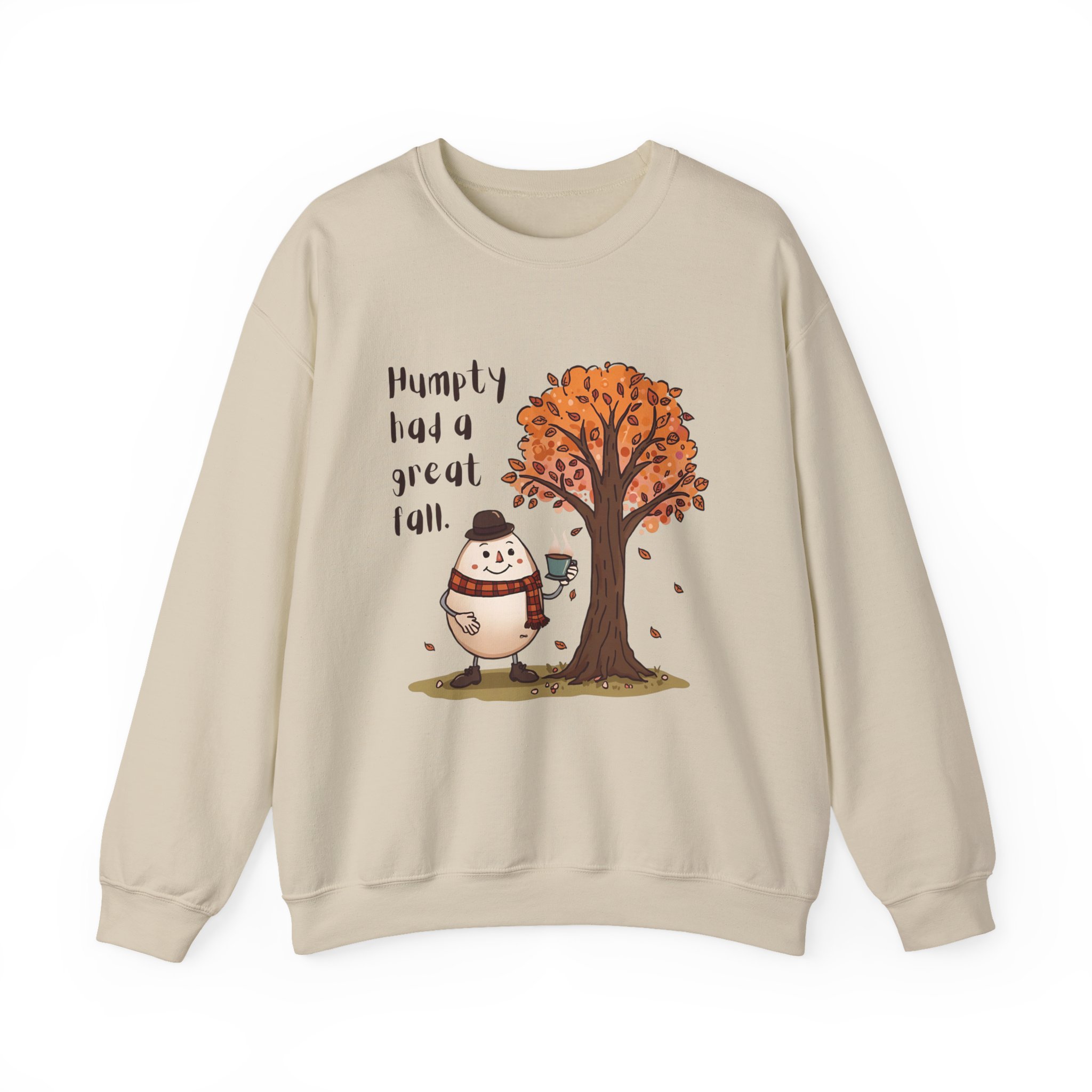 Humpty had a great Fall-Crewneck Sweatshirt - Image 9