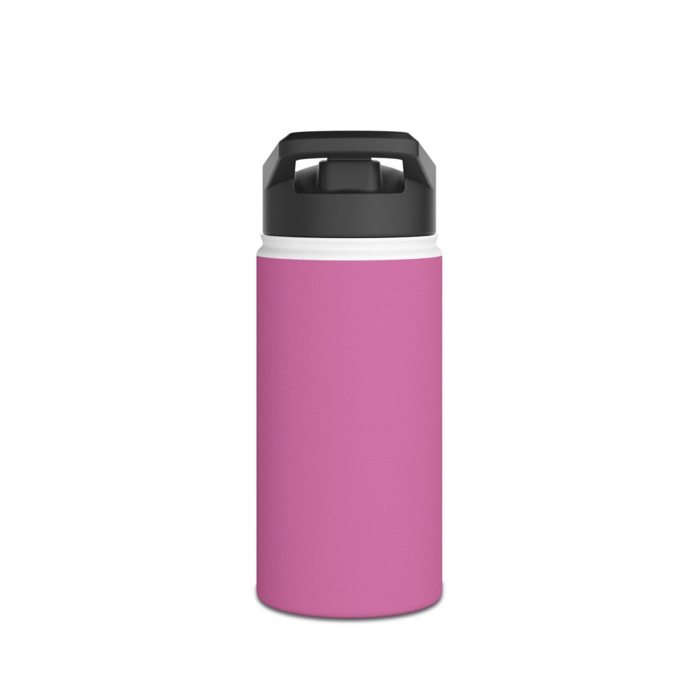 Third Grade Rocks (pink) - Stainless Steel Water Bottle - Image 2