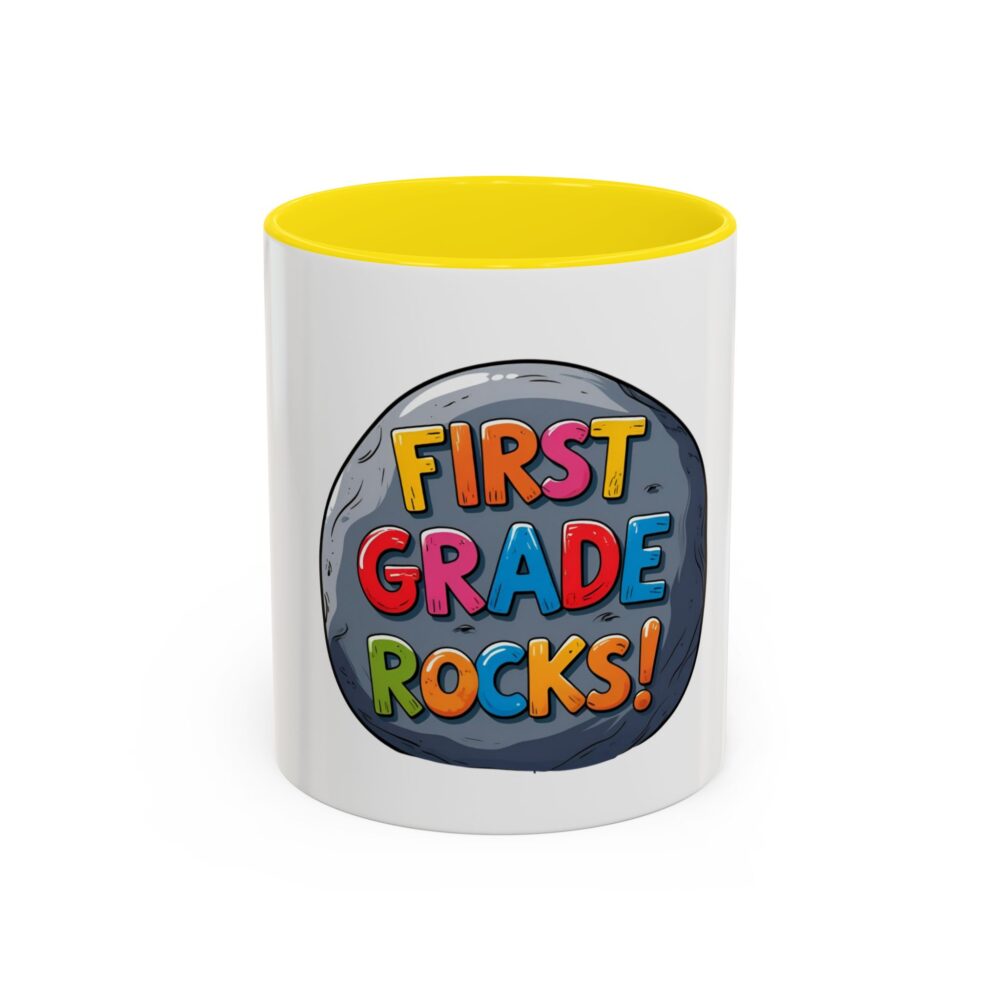 First Grade Rocks - Coffee Mug - Image 49